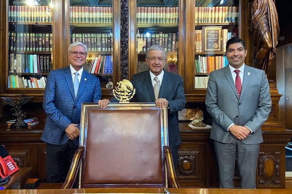 El encuentro se realizó en Palacio Nacional.