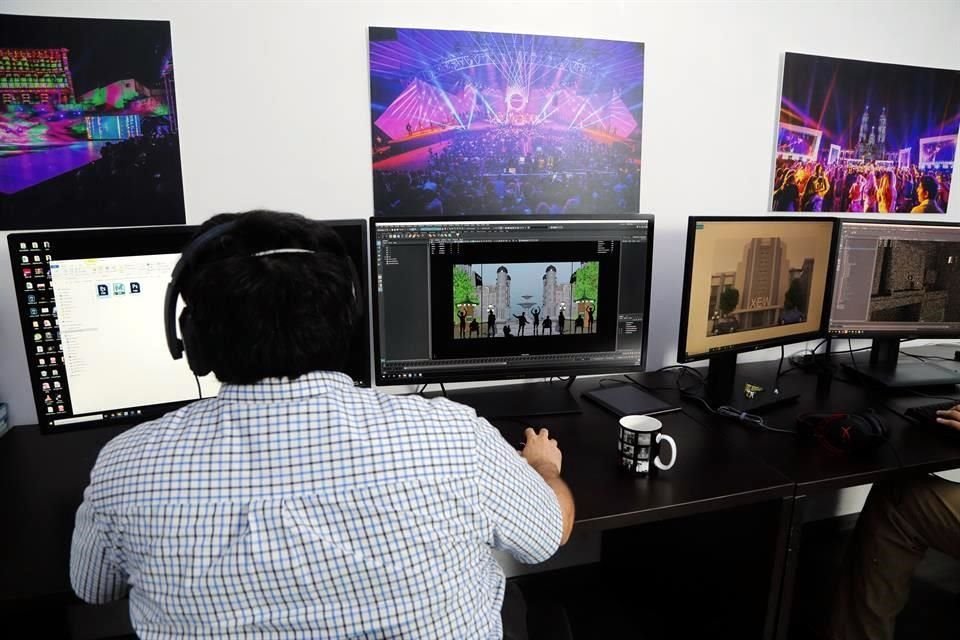 Vlive usa la tecnología para resaltar los escenarios de sus clientes.