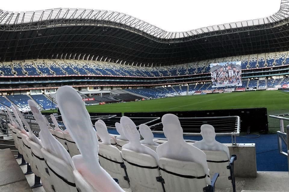 El BBVA está listo para el duelo Rayados-Cruz Azul.