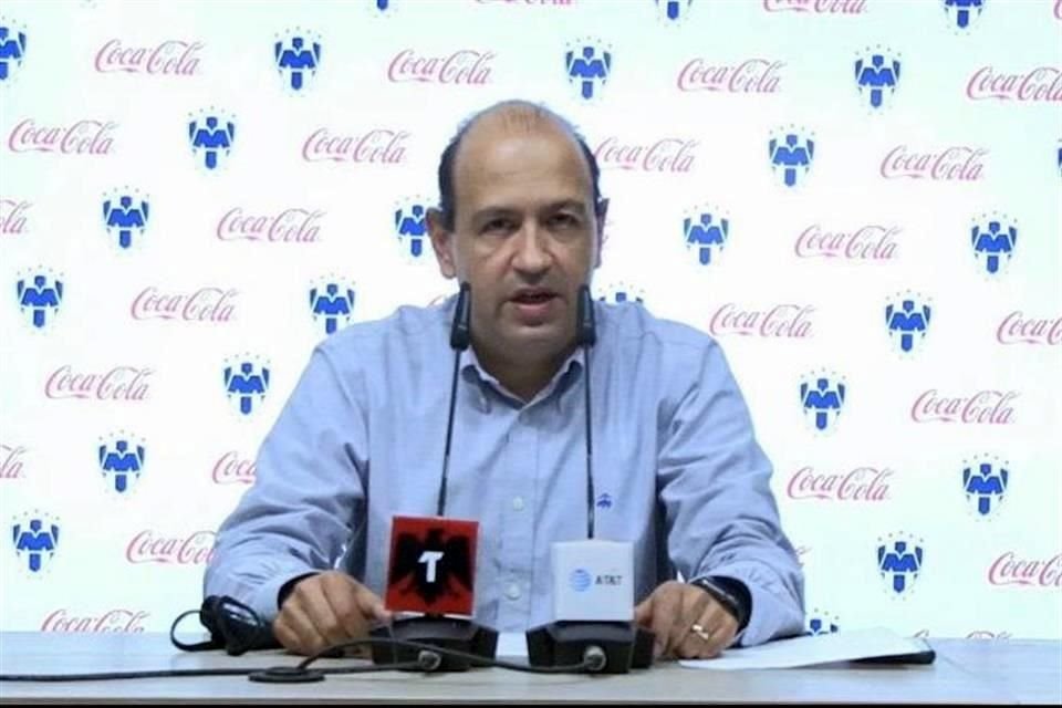 Pedro Esquivel, vicepresidente administrativo de Rayados, anunció esta medida.