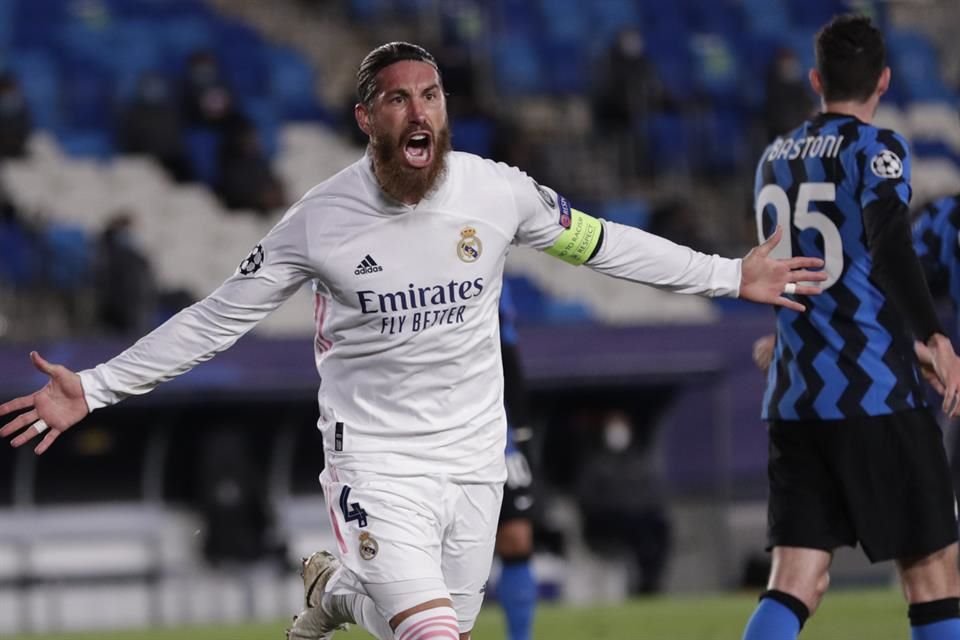 Sergio Ramos llegó a 100 goles con el Real Madrid.