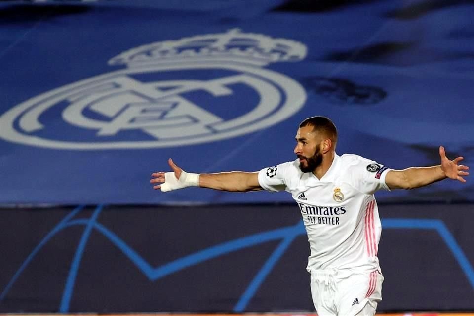 Benzema puso el primer tanto del encuentro.