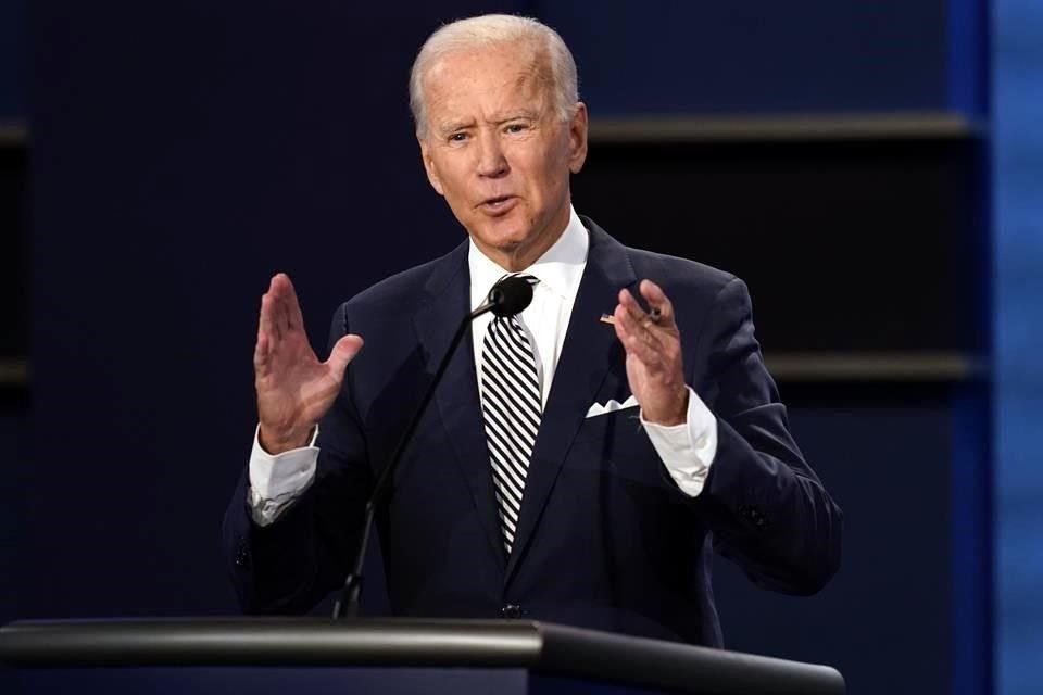 El candidato demócrata Joe Biden.