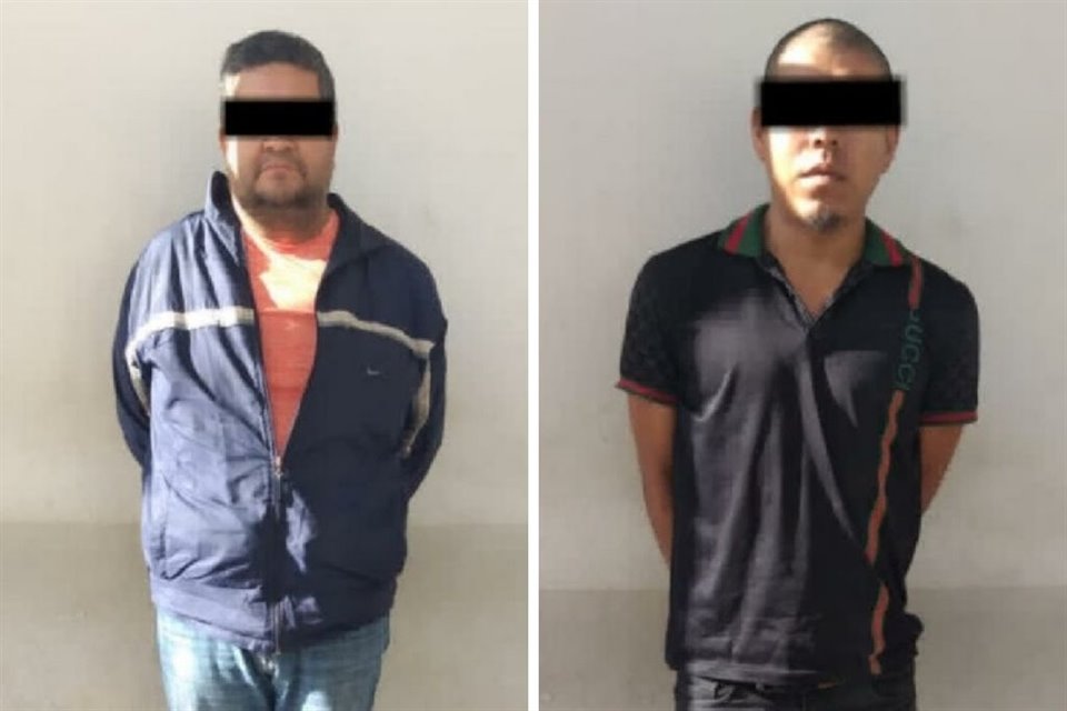 Los sospechosos, Juan Gabriel, de 47 años; José Juan, de 25 y Orlando, de 14, fueron capturados tras el estrellamiento.