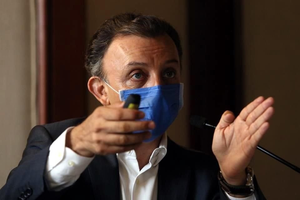 Alejandro Guzmán Larralde, coordinador del Gabinete Económico del Gobierno estatal. o