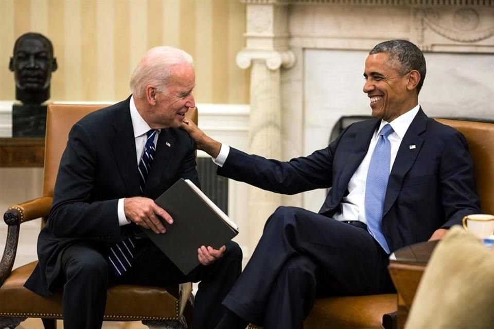 Joe Biden fue Vicepresidente de Obama durante 2 mandatos de 4 años cada uno.