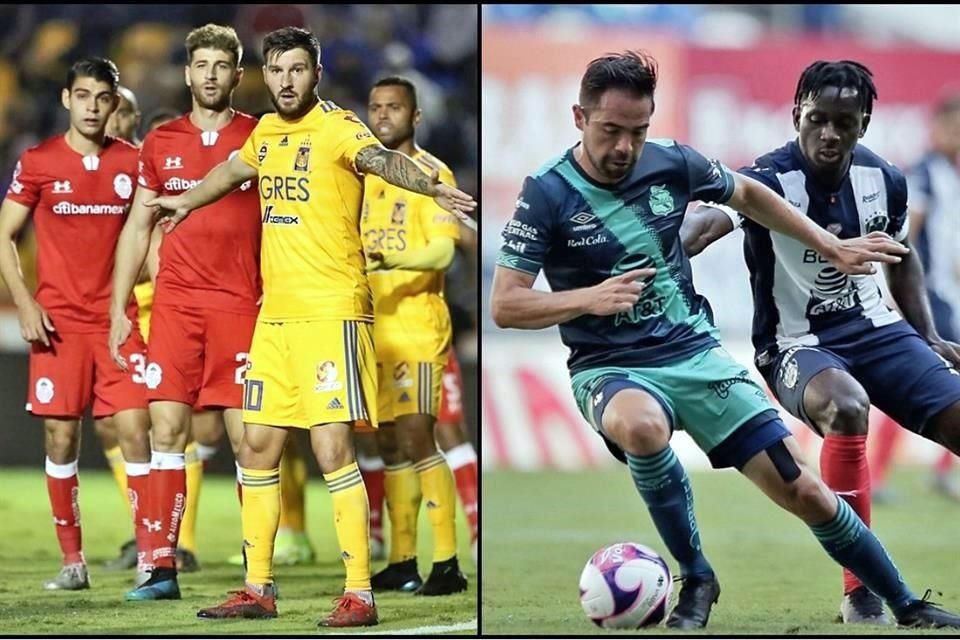 Toluca y Puebla visitarán a Tigres y Rayados, respectivamente, en la fase de Repechaje.