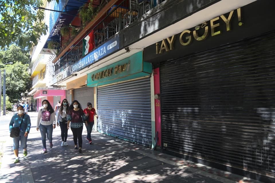 Comerciantes del Centro de Guadalajara esperan para este Buen Fin ventas 25 por ciento menores que en el mismo periodo del 2019.