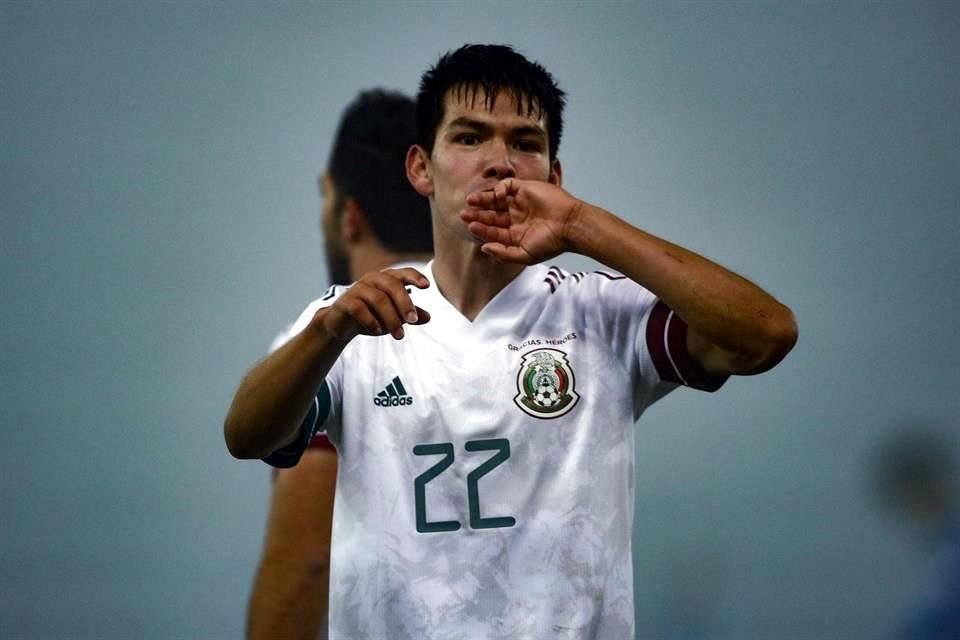 Hirving Lozano marcó un tanto en la victoria ante Japón.