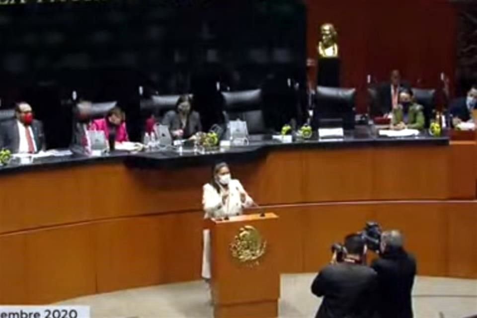 Sesión del Senado.