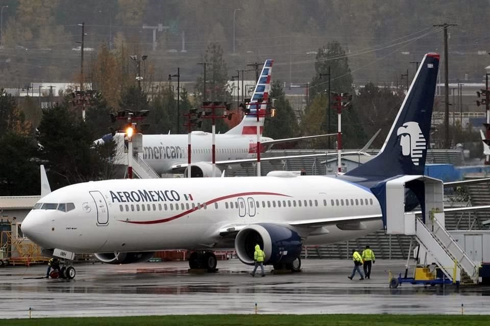 Aeroméxico obtuvo el año pasado 28 mil 522 mdp, 58.5% menos que en 2019.