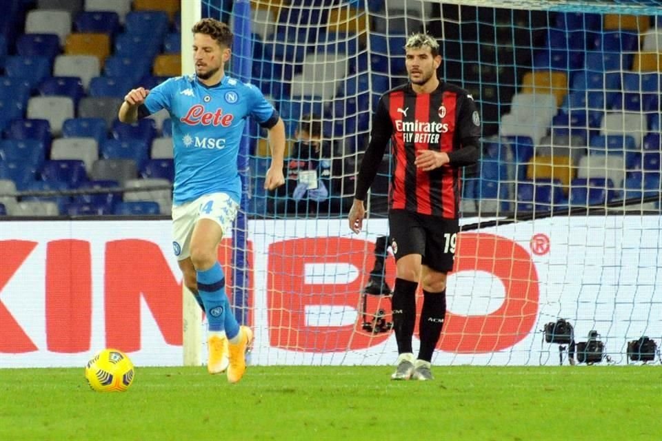 Dries Mertens fue el encargado de anotar por los locales.