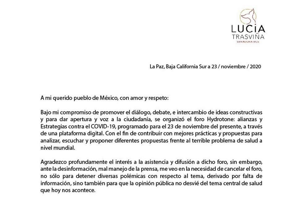 El foro desató fue rechazado por expertos.