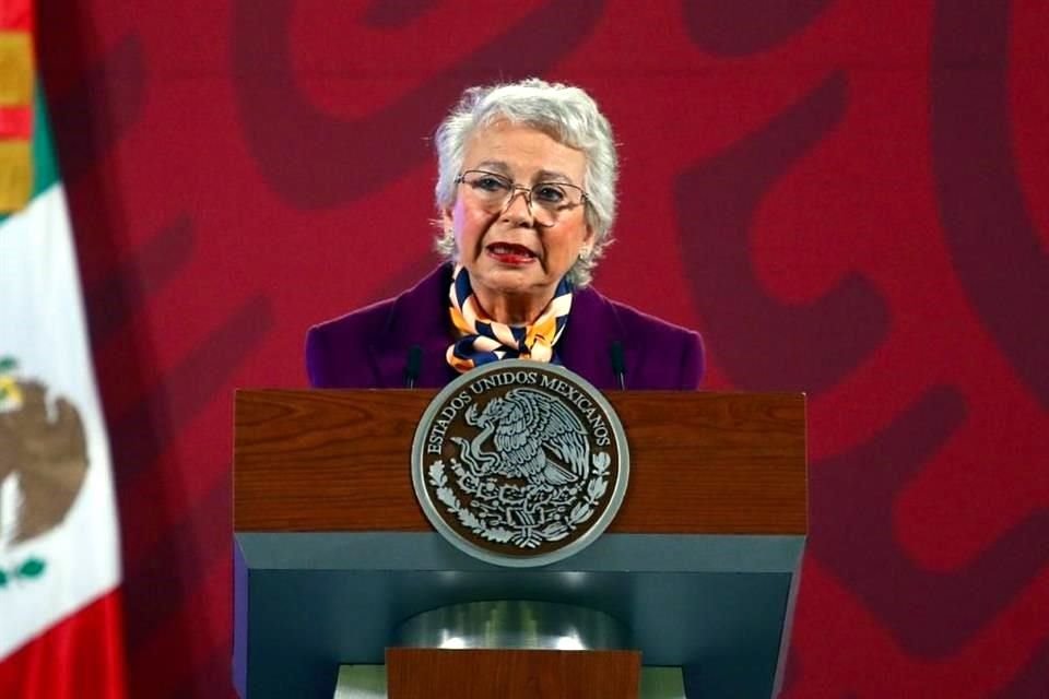 Olga Sánchez Cordero, Secretaria de Gobernación.