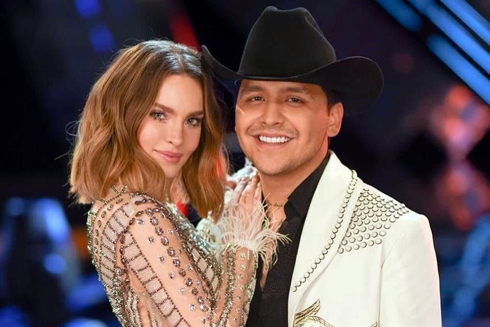 Belinda y Christian Nodal tienen tres meses de noviazgo y eso a la intérprete la tiene feliz.