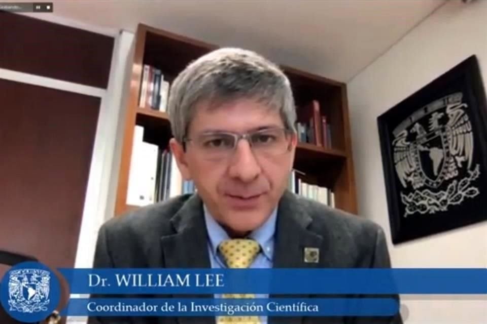 William Lee, de la UNAM, durante un foro virtual que revisó los elementos indispensables de la nueva Ley de Ciencia.