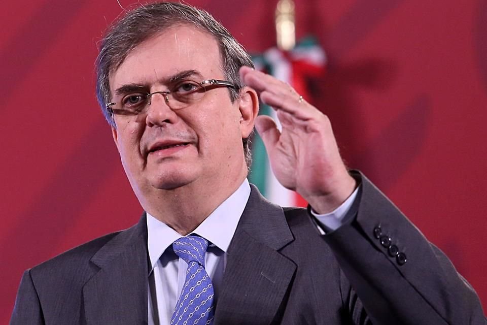 Marcelo Ebrard, Canciller de México.