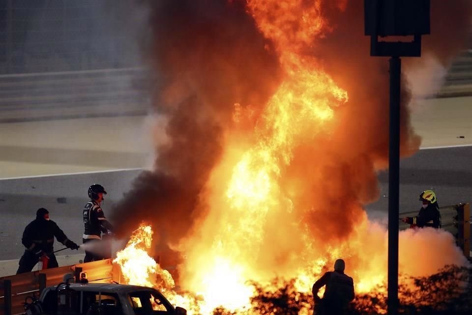 El accidente de Romain Grosjean impactó al mundo.