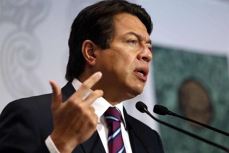 Mario Delgado, dirigente de Morena.