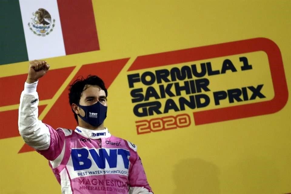 Sergio Pérez sabe que el triunfo de hoy fue por mérito propio.