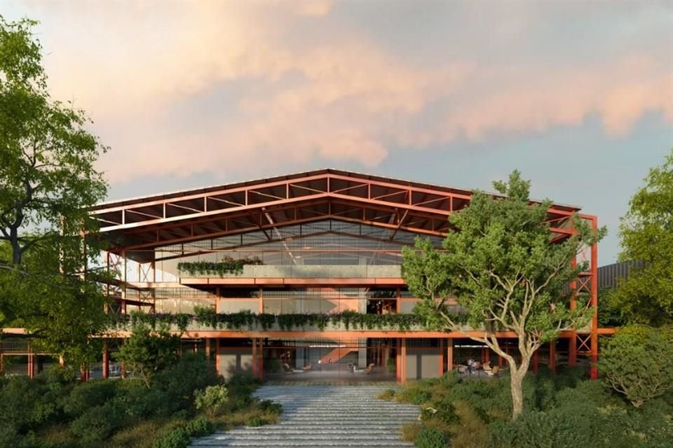 Bajo el concepto de 'conciencia ecológica', el diseño arquitectónico prioriza las áreas verdes y el uso de recursos naturales para su funcionamiento.
