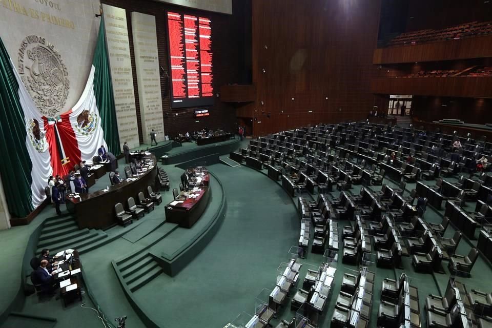 Aspectos de la sesión en San Lázaro.