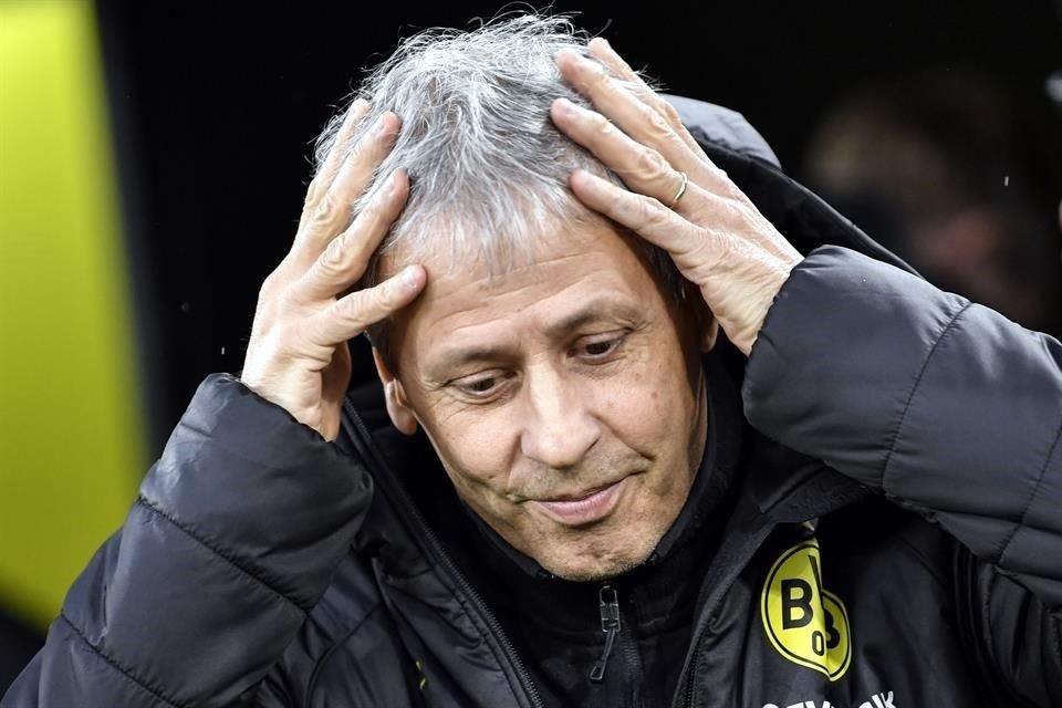El duelo de ayer ante el Stuttgart, y que terminó en goleda, fue el último de Lucien Favre como estratega del Borussia Dortmund.