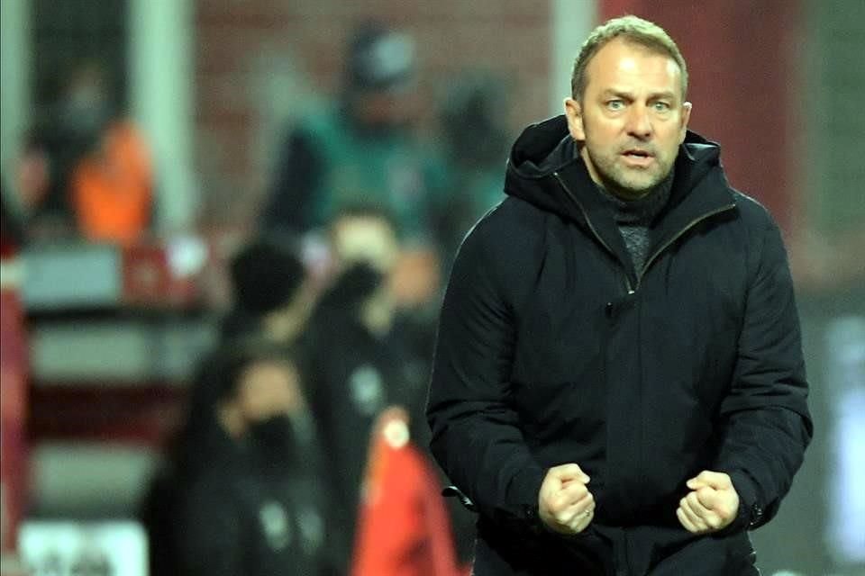 Flick sólo piensa en que su equipo siga sumando triunfos.