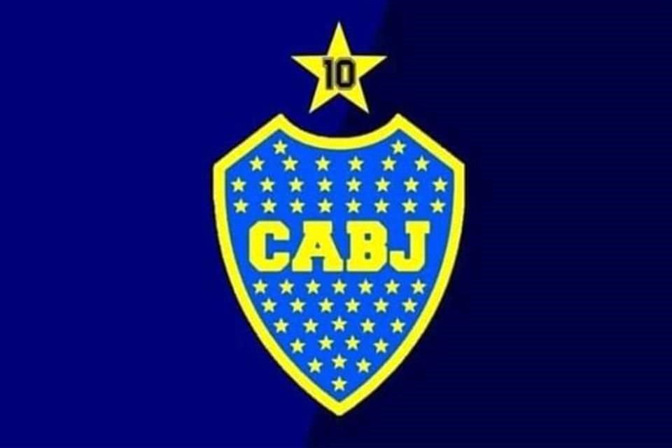 Así hubiera sido el escudo de Boca con la estrella de Maradona.