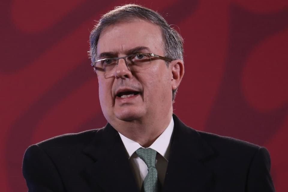 Marcelo Ebrard, Canciller de México.