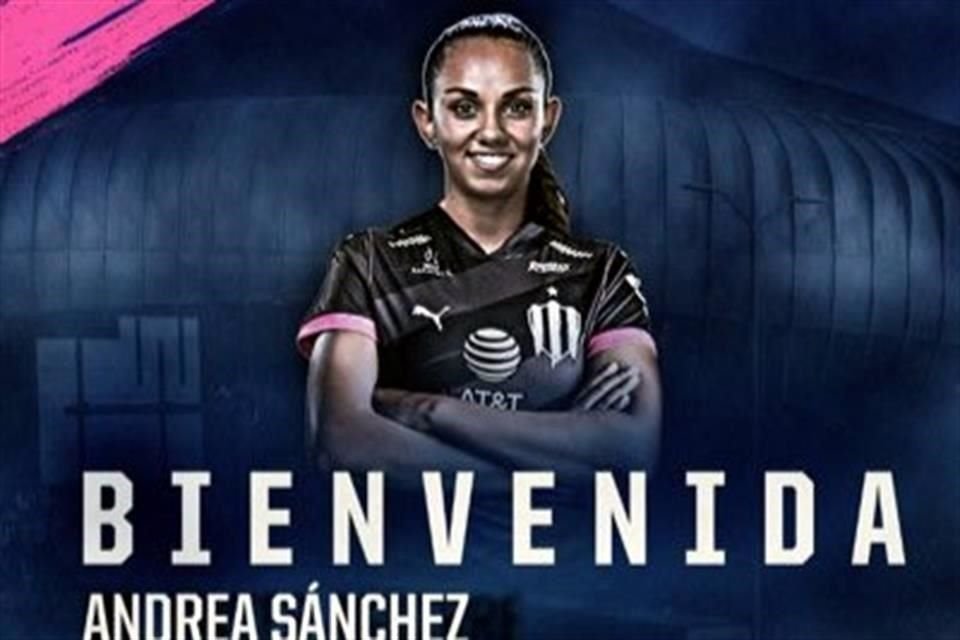 La zurda Andrea Sánchez llega procedente de las Chivas.