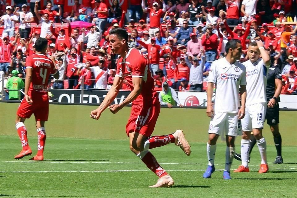 El zurdo de 23 años de edad ha marcado tres goles con el Toluca.