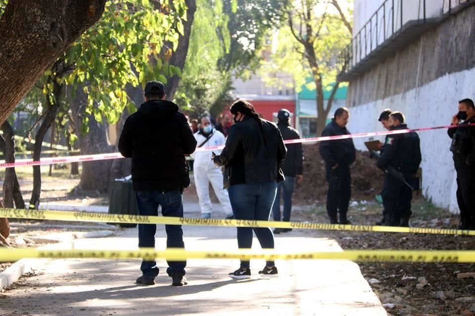 El cadáver fue dejado a un costado de la la División Especializada en la Atención a la Violencia contra las Mujeres en razón de Género.