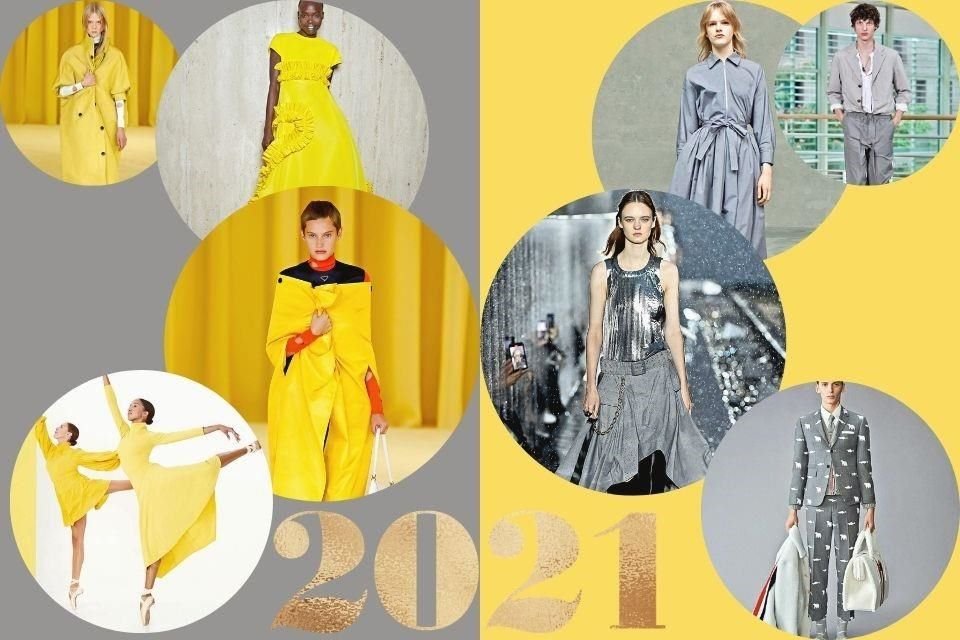 Pantone nos revela que este 2021 dos colores serán tendencia: el amarillo y el gris.