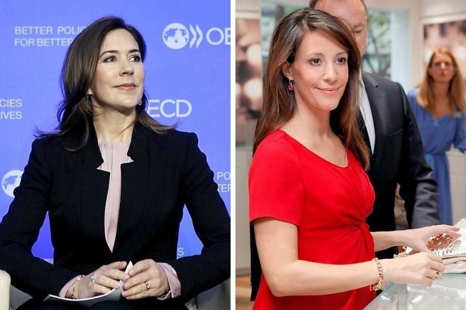 Se dice que la relación entre la Princesa Mary (izq.) y su concuña, la Princesa Marie, se ha deteriorado en los últimos meses. La tensión entre ellas amenaza la estabilidad de la Familia real danesa.