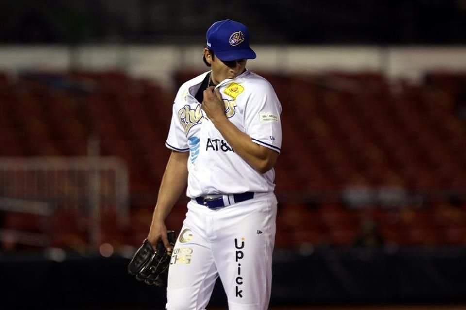 Los Yaquis atacaron el pitcheo de Luis Alonso Mendoza con cinco hits y dos carreras en una entrada y dos tercios.