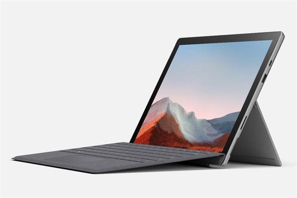 La Surface Pro 7+ para empresas fue presentada como una herramienta para Pymes, compañías grandes y también para educación.