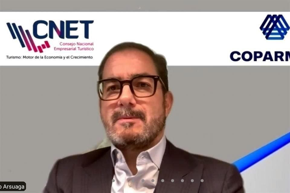 Braulio Arsuaga, presidente del Consejo Nacional Empresarial Turístico (CNET).