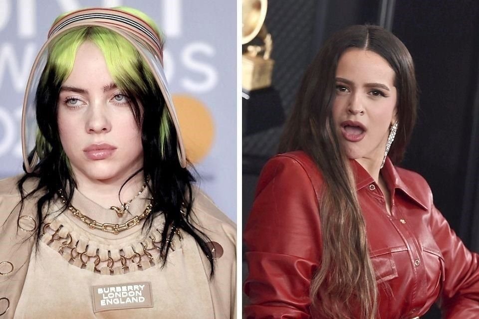 Las cantantes Billie Eilish y Rosalía lanzaron este jueves 'Lo Vas a Olvidar', su colaboración en español con fragmentos en inglés, que formará parte del sountrack de la serie 'Euphoria'.