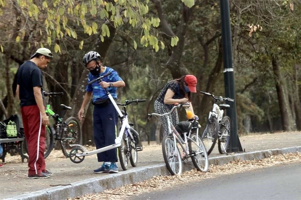 A diferencia del primer Semáforo Rojo, los parques de la Primera y la Segunda Sección del Bosque de Chapultepec están abiertos al público