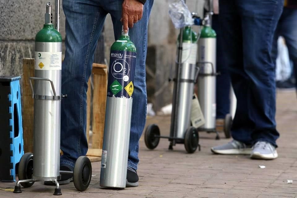 Tradicionalmente, la producción de oxígeno medicinal opera entre el 65 y 70% de su capacidad.