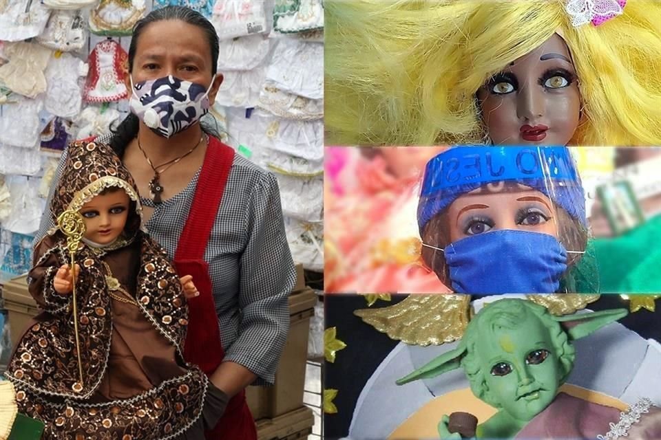 Del niño Covid a los vestidos rosas, las temáticas de la vestimenta de los niños Dios han cambiado, pero la tradición perdura.
