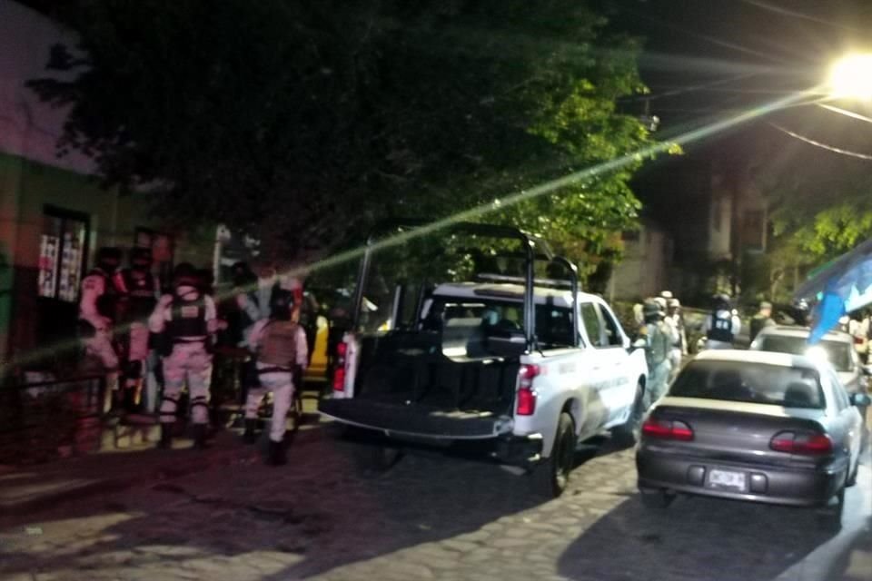 El enfrentamiento ocurrió la noche del martes en la Colonia Lázaro Cárdenas.