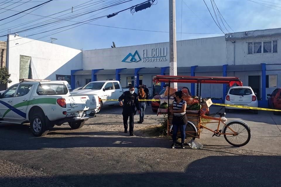 En un hospital de la Colonia El Colli fue abandonado el cuerpo de un hombre relaciónado con la balacera afuera de Los Otates Acueducto.