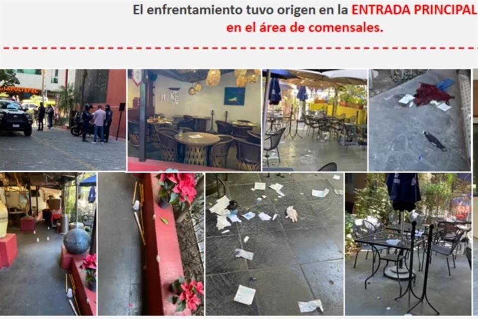 Esta fotografía fue exhibida por la Fiscalía, como parte del avance en la investigación del tiroteo en el restaurante Los Otates, en Acueducto y Real Acueducto.