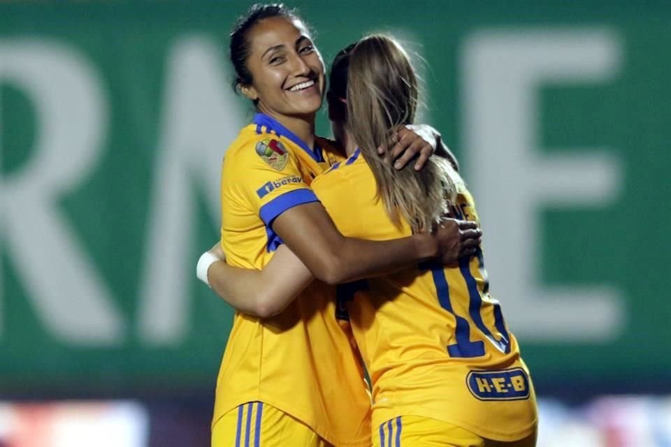 Tigres Femenil batalló, pero venció apenitas a Centellas en el Uni.