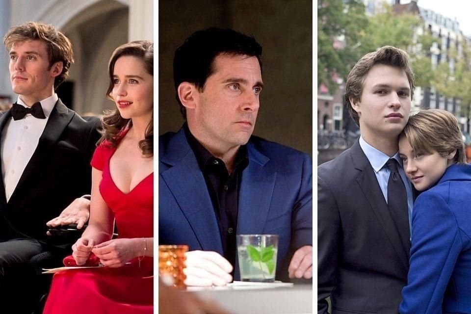 'Yo Antes de Ti', 'Loco y Estúpido Amor' y 'Bajo la Misma Estrella' son tres filmes que puedes ver este Día del Amor y la Amistad con tu pareja.