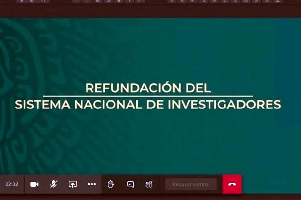 El documento del Conacyt que circula entre investigadores del propio SNI plantearía la 'Refundación del Sistema Nacional de Investigadores'.