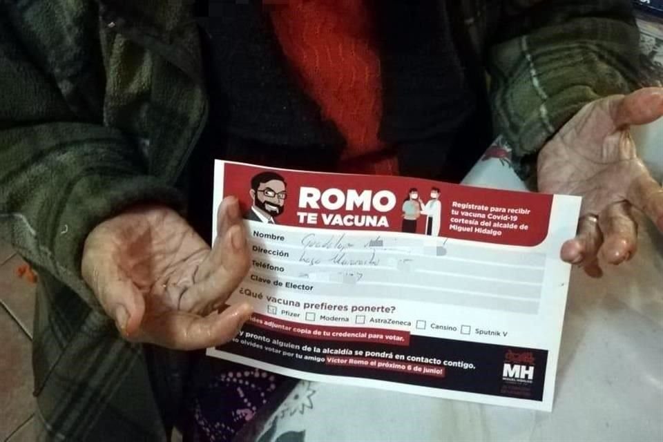 El IECM ordenó la eliminación de publicaciones en redes sociales de la presunta promoción del Alcalde de Miguel Hidalgo con la vacunación contra Covid-19