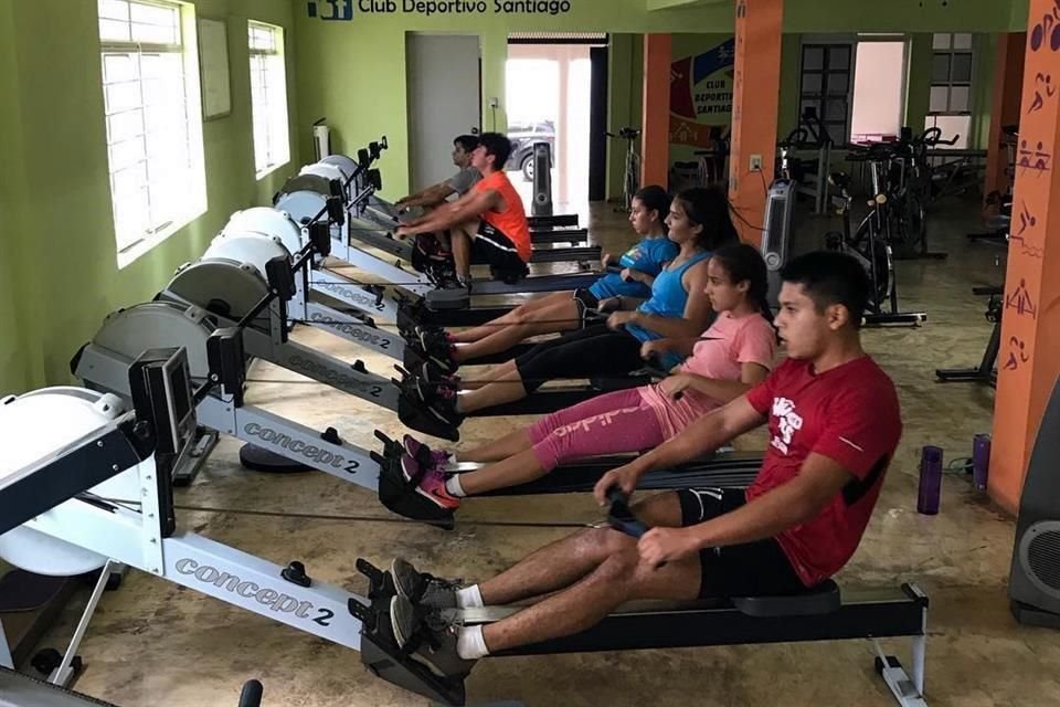 El Club de Remo Santiago se registró en el 2003 y sus instalaciones nacieron en el 2008.